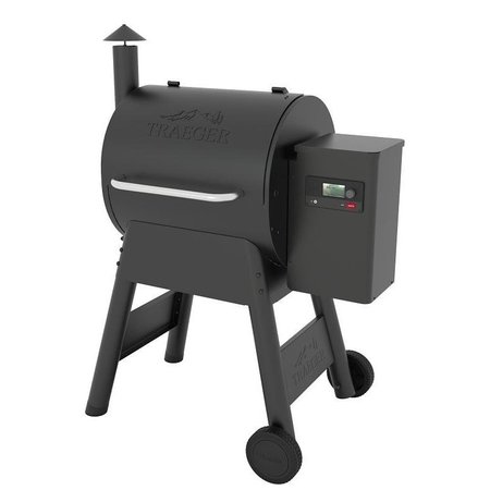 TRAEGER Pro 575 Pellet Grill, 36000 Btu, 572 sqin Primary Cooking Surface, Smoker Included Yes, Black TFB57GLE